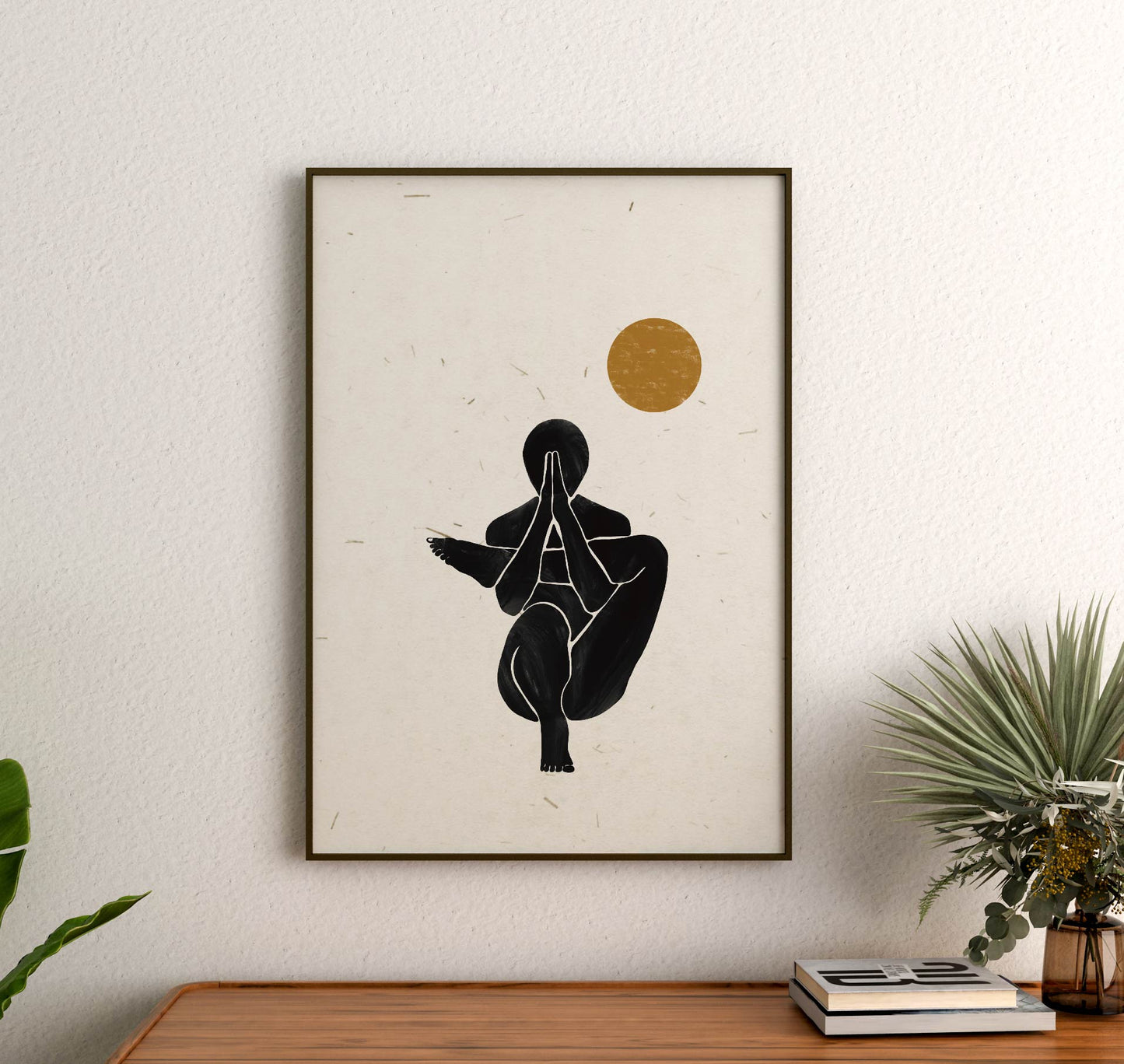 Flow Pose - Art print - A4